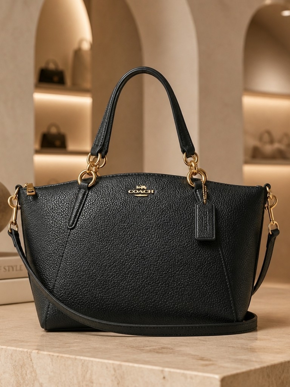 Coach leather Kelsey Satchel